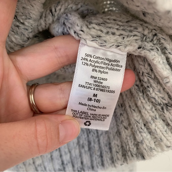 Marbled gray sweater - Picture 5 of 7